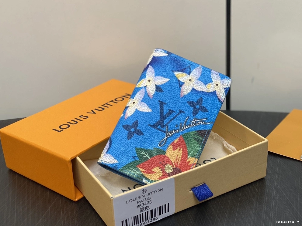 Affordable Organizer-7.5*11.1*1 VUITTON LOUIS cm Pocket 0713